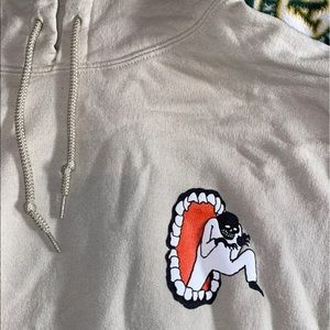 Lonely Ghost SK8 Club/Skate Club hoodie.